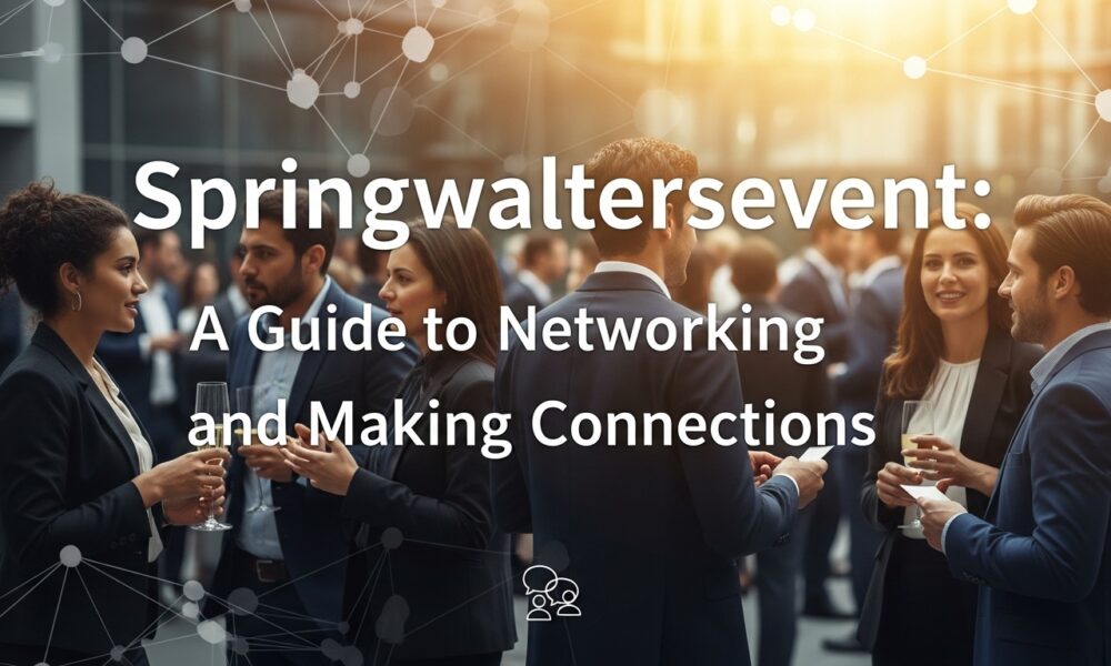 Springwaltersevent: A Guide to Networking and Making Connections
