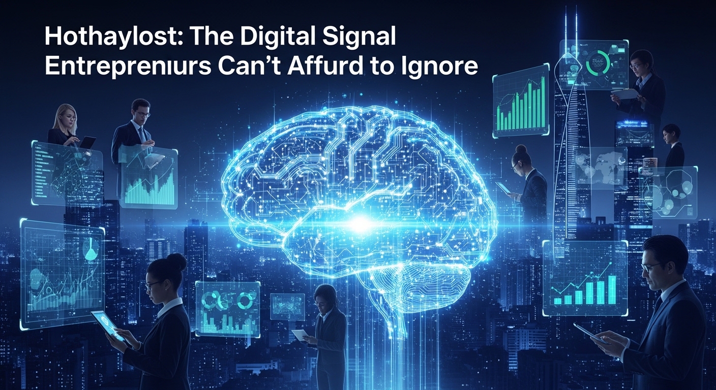 Hothaylost: The Digital Signal Entrepreneurs Can’t Afford to Ignore